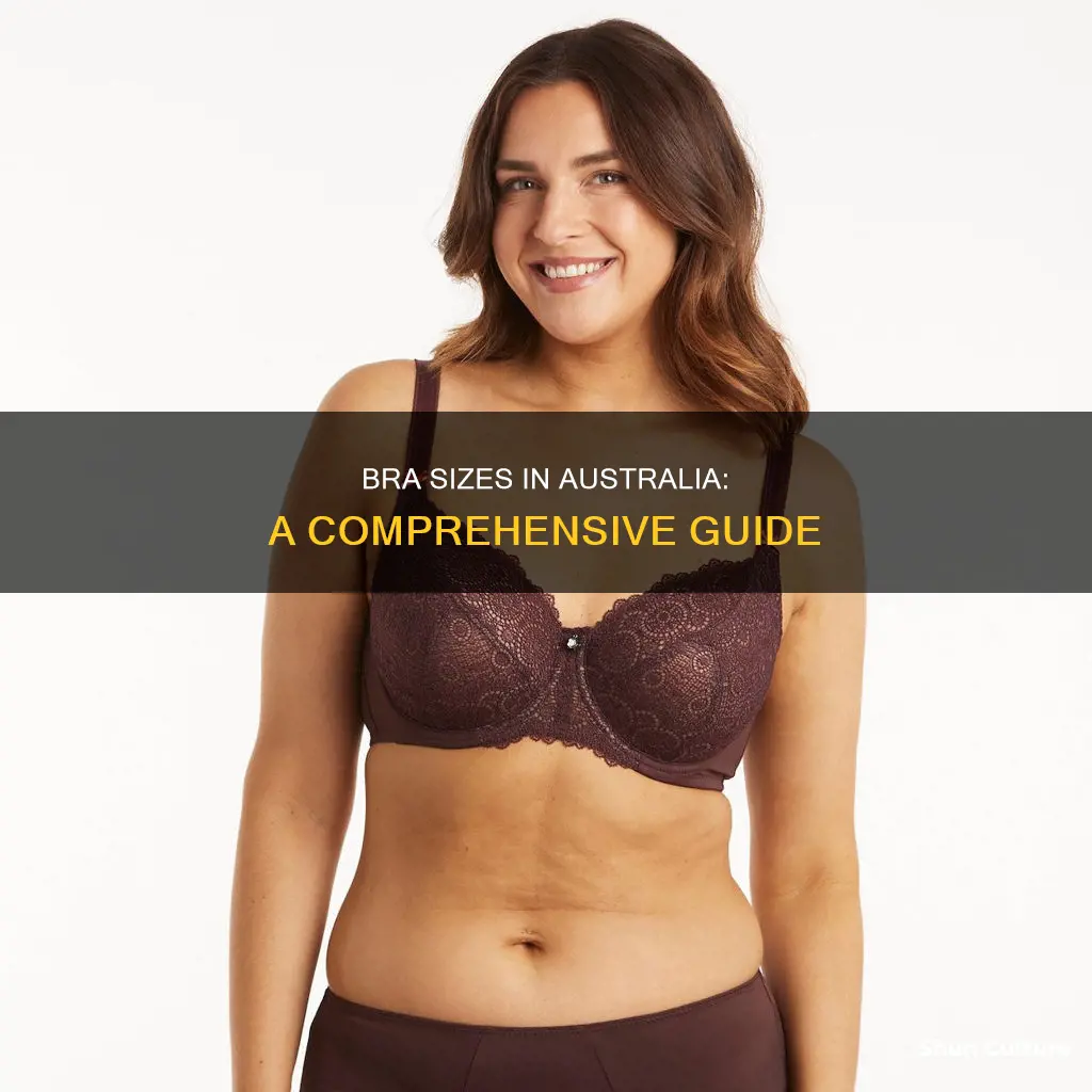 what are the bra sizes in australia