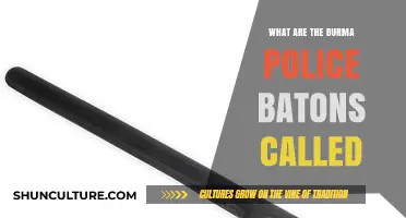Unveiling the Brutal Tools: Inside the Burmese Police Arsenal