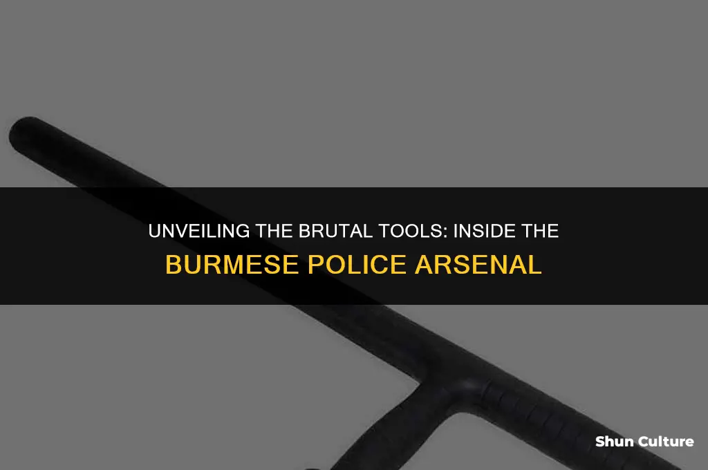 what are the burma police batons called