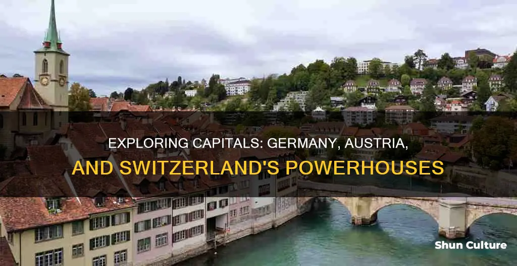 what are the capitals of germany austria and switzerland