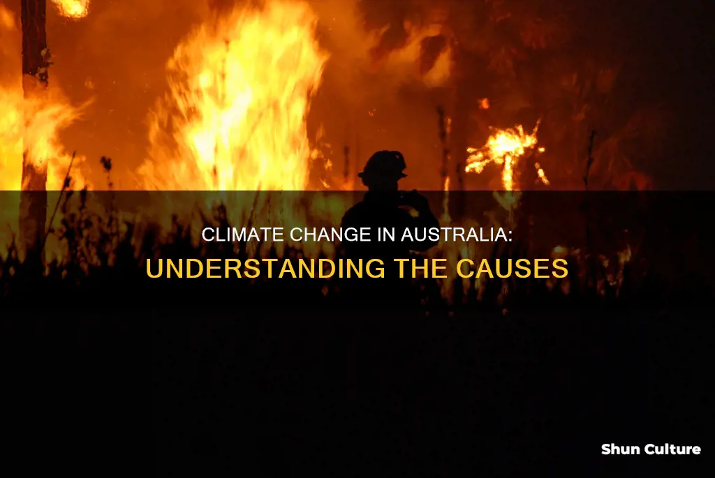 what are the causes of climate change in australia