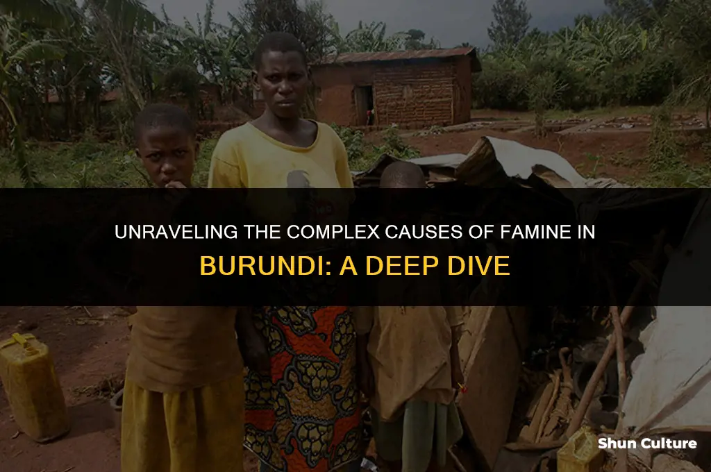 what are the causes of famine in burundi