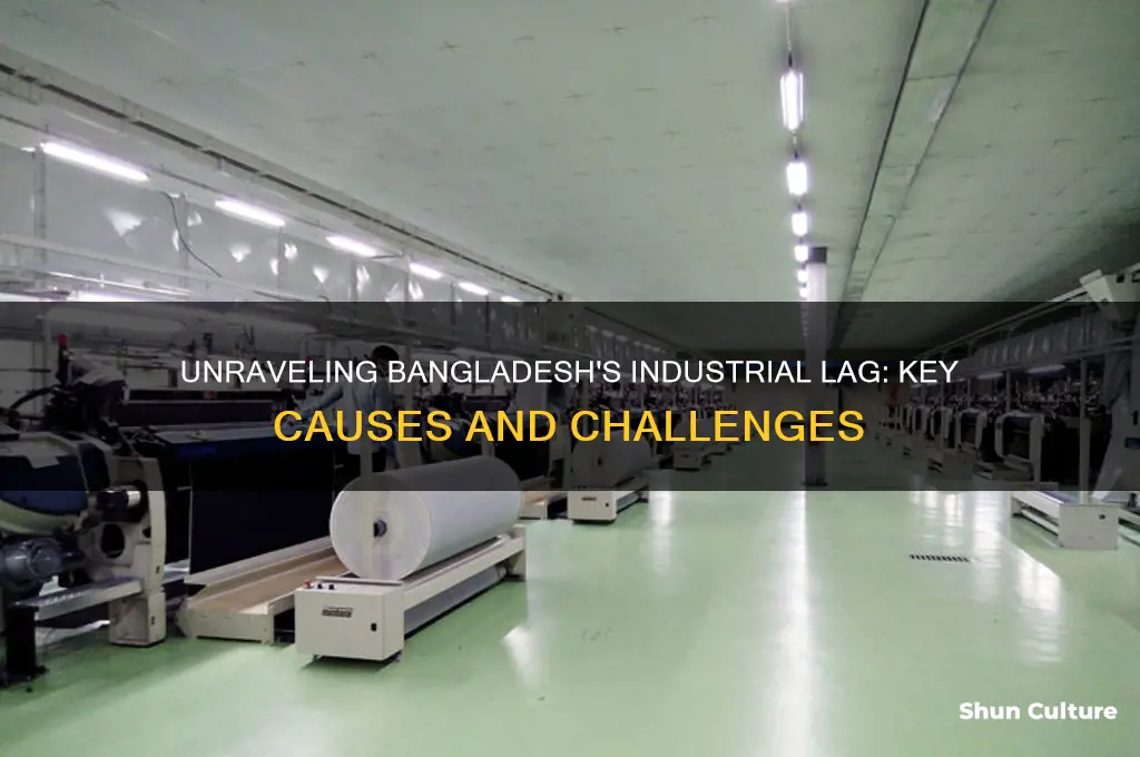 what are the causes of industrial backwardness in bangladesh