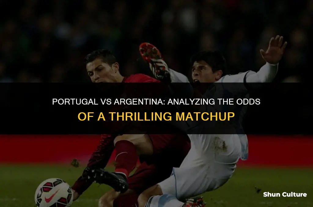 what are the chances of portugal vs argentina
