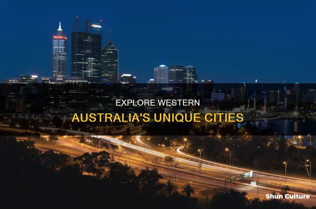 what are the cities in western australia