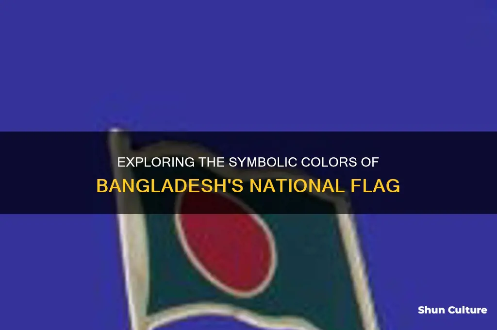 what are the color of bangladesh flag