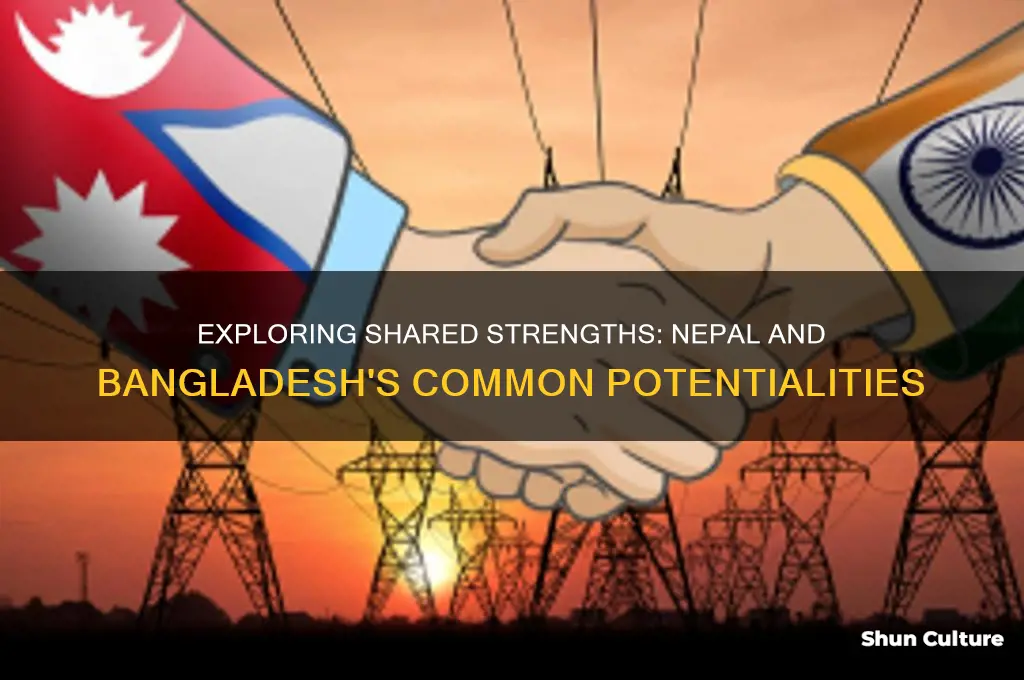 what are the common potentialities of nepal and bangladesh