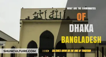 Discovering Dhaka: Unveiling the Exact Coordinates of Bangladesh's Capital