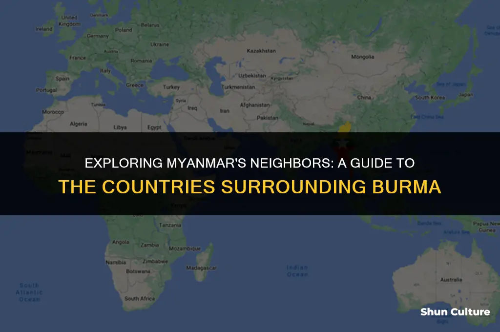 what are the countries that surround burma