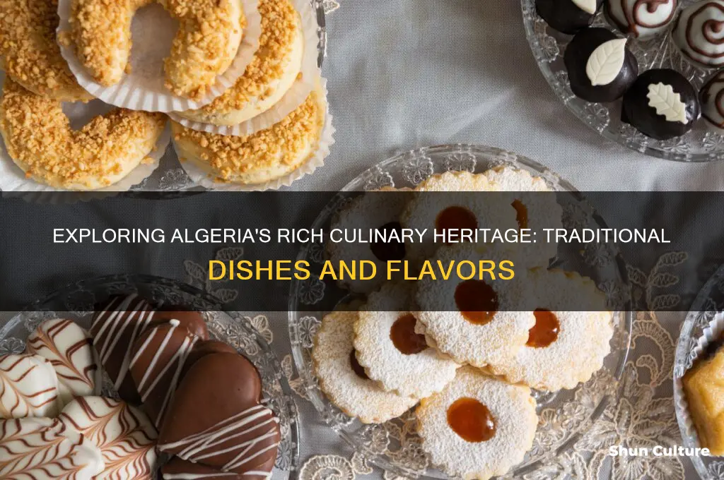 what are the culinary specialties of algeria