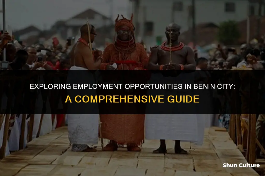 what are the current job in benin city
