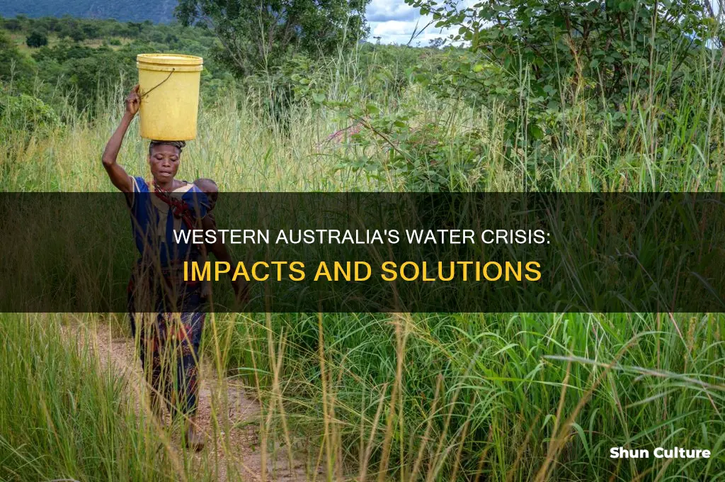 what are the effects of water scarcity in western australia