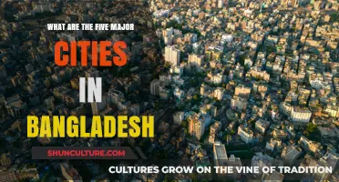 Exploring Bangladesh's Top Urban Centers: Five Major Cities Revealed