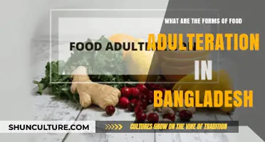 Unveiling Bangladesh's Food Adulteration Crisis: Common Forms and Practices