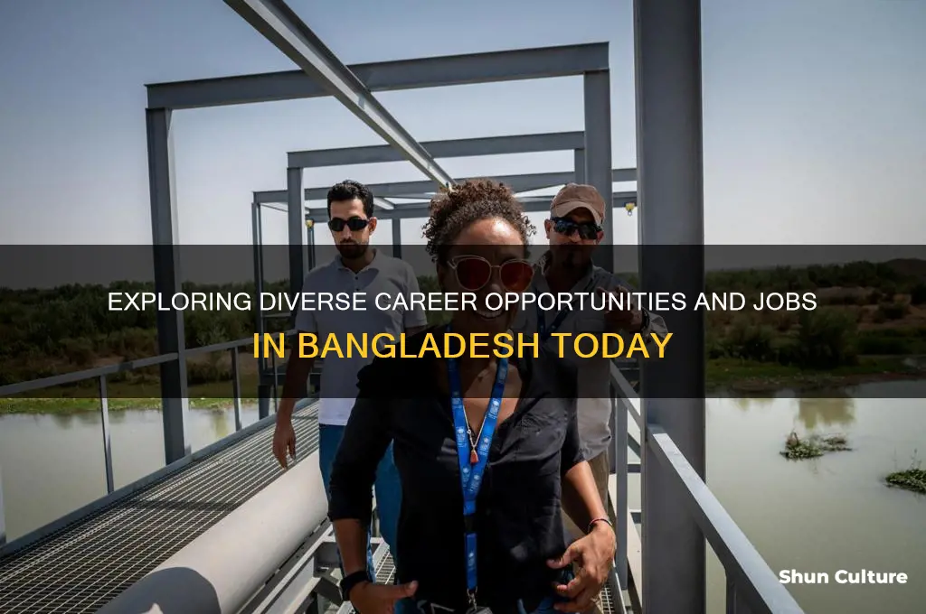 what are the jobs in bangladesh