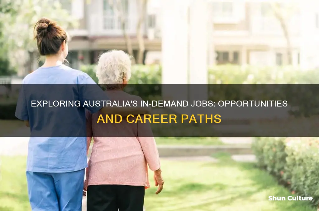 what are the jobs needed in australia