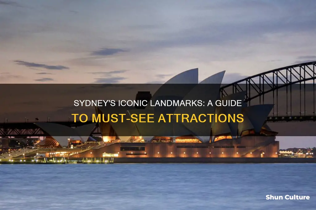 what are the landmarks in sydney australia