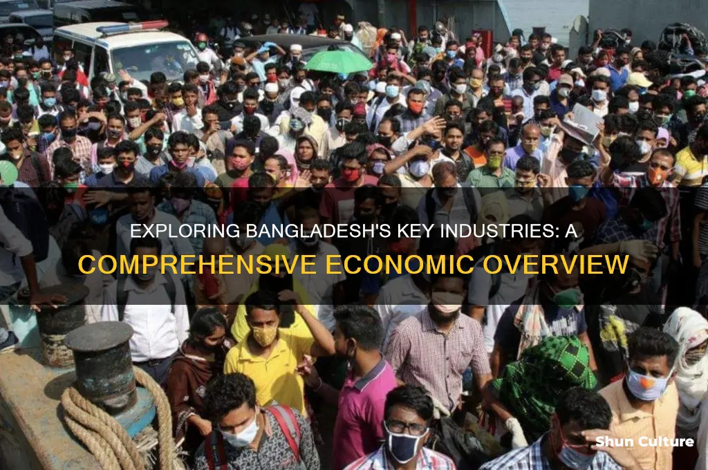 what are the main industries in bangladesh