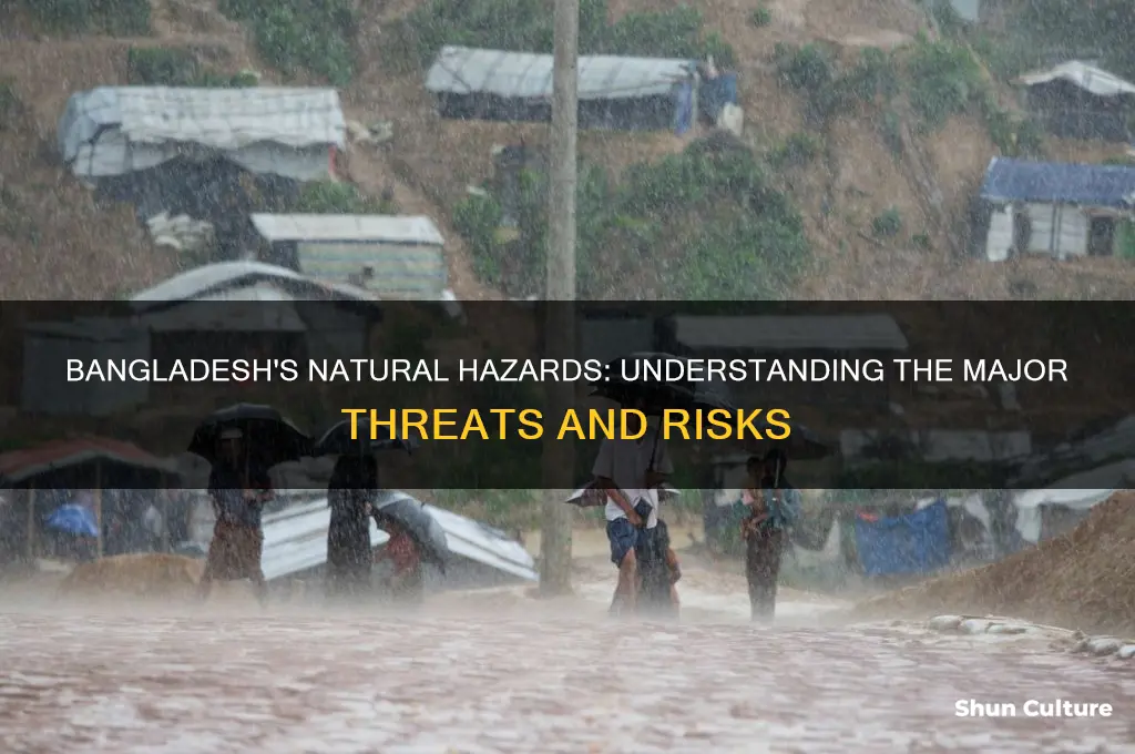 what are the major natural hazards in bangladesh