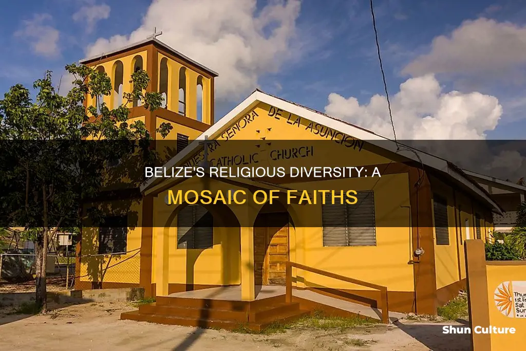 what are the major religions in belize