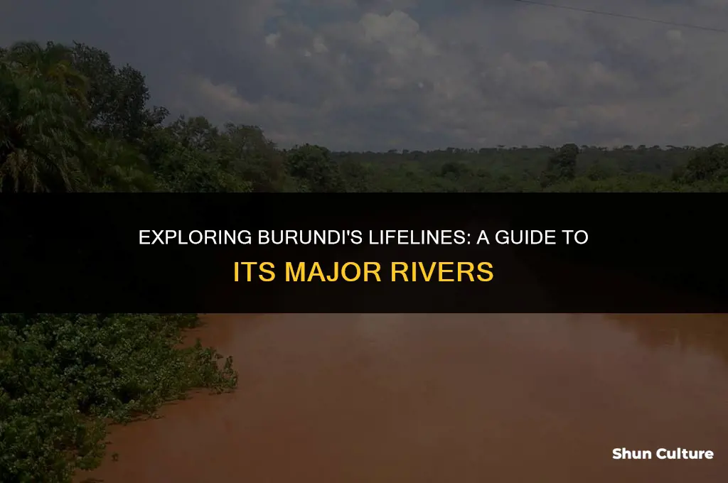 what are the major rivers in burundi