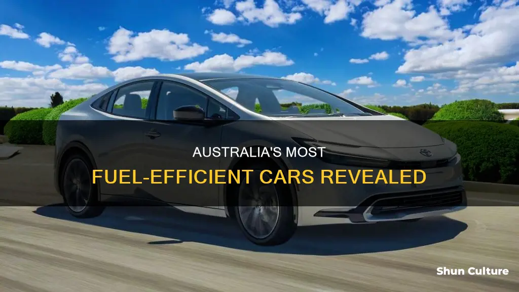 what are the most fuel efficient cars in australia