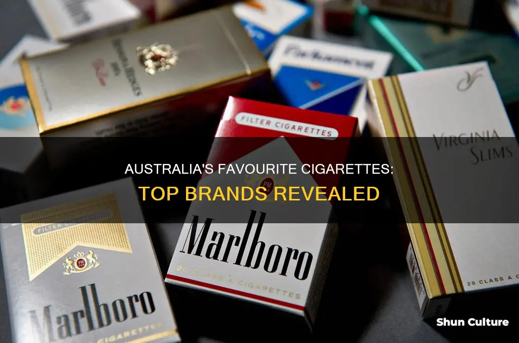 what are the most popular cigarettes in australia