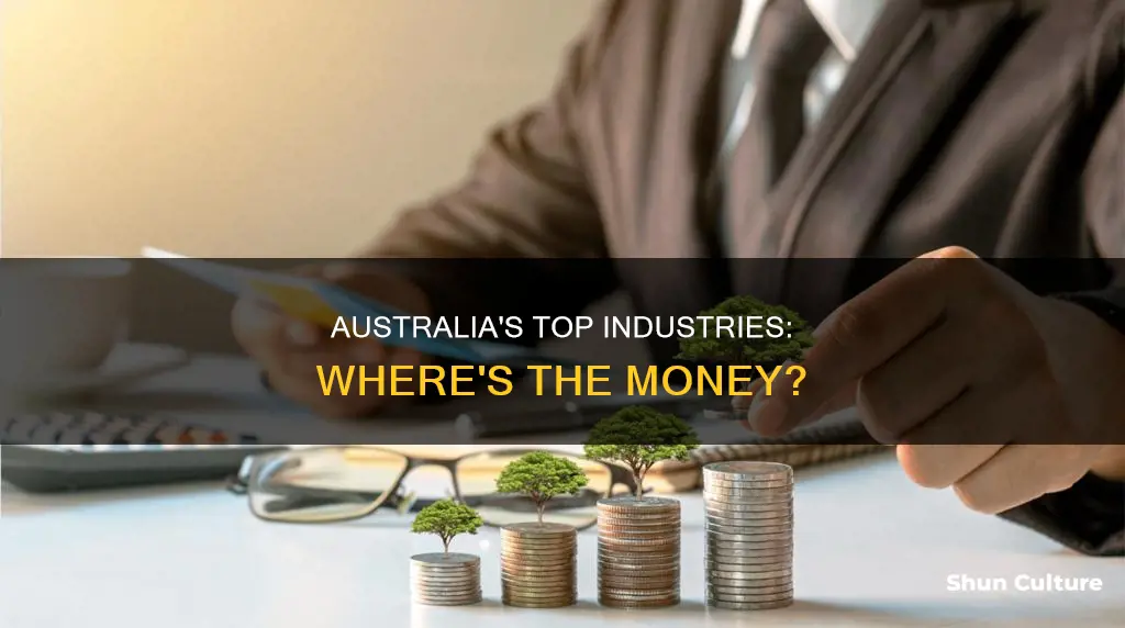 what are the most popular industries in australia