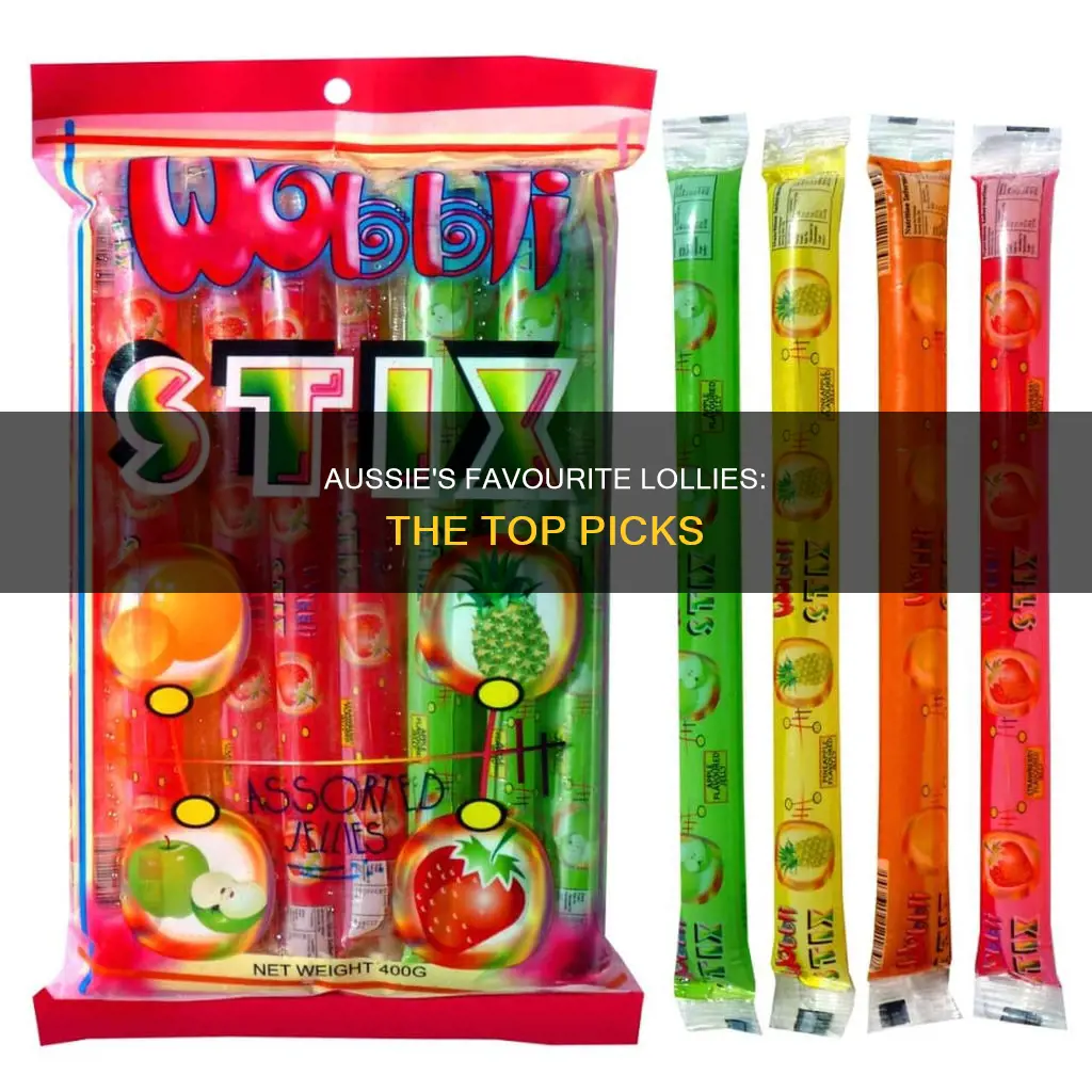 what are the most popular lollies in australia