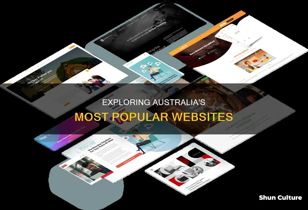 what are the most popular websites in australia