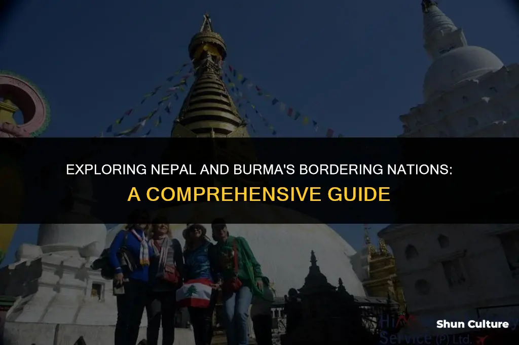 what are the neighboring countries of nepal and burma