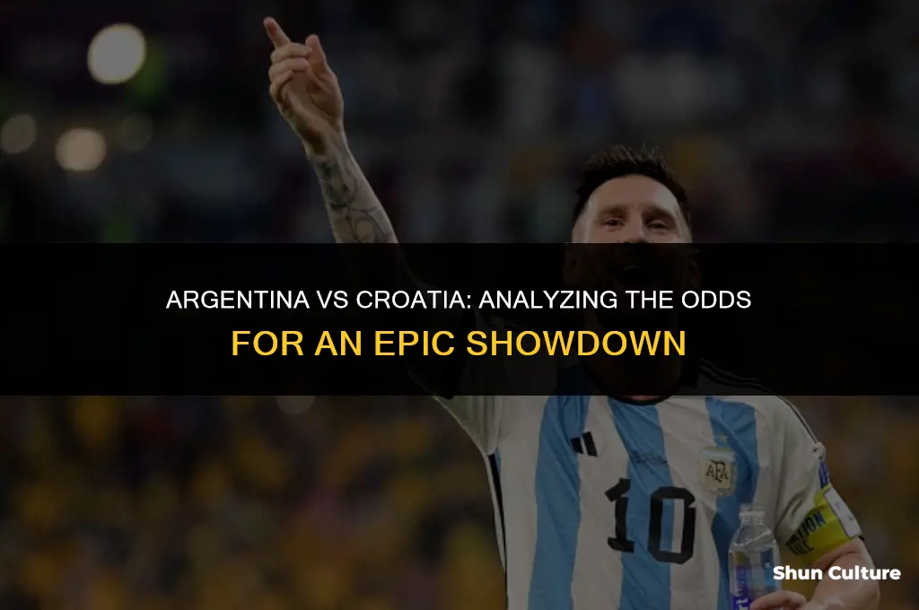 what are the odds argentina vs croatia