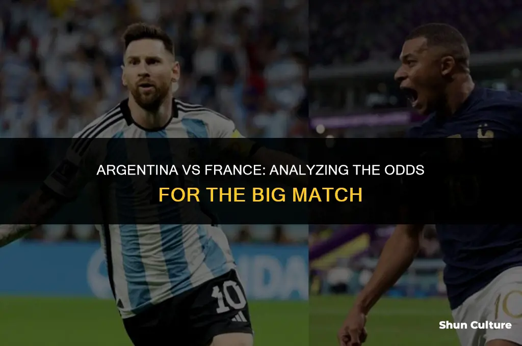 what are the odds for argentina vs france