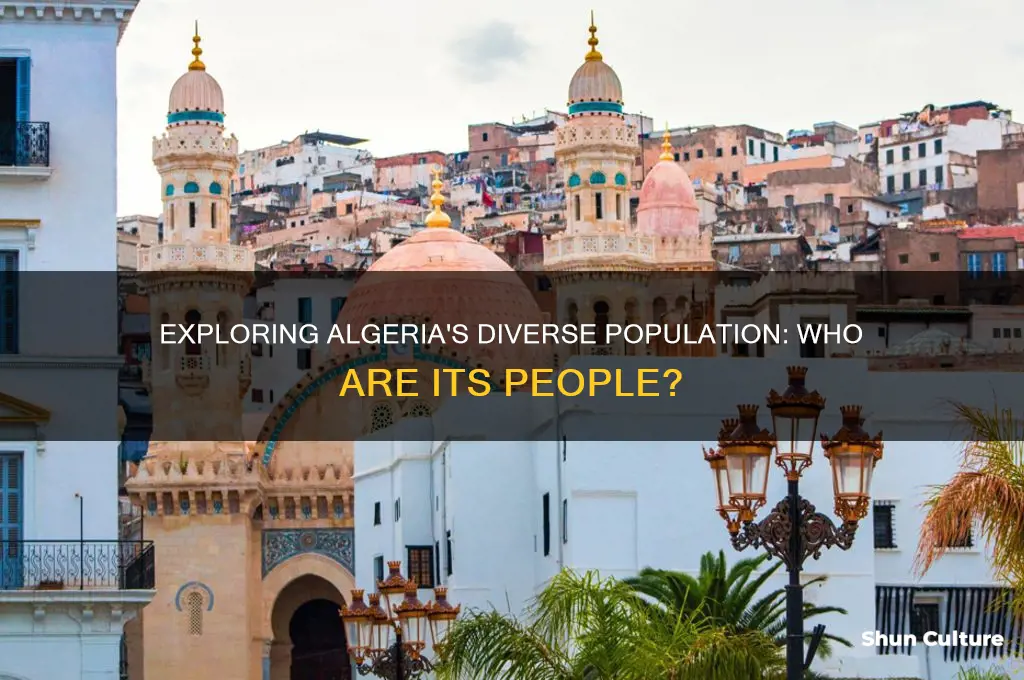what are the people that live in algeria