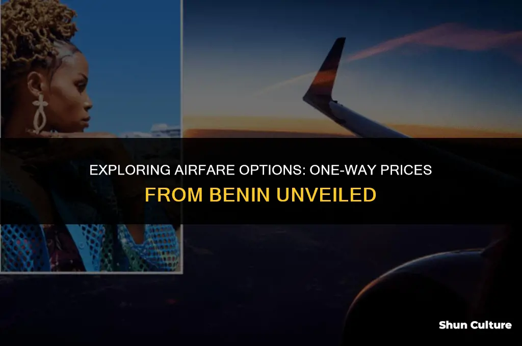 what are the prices for 1 way airfare from benin