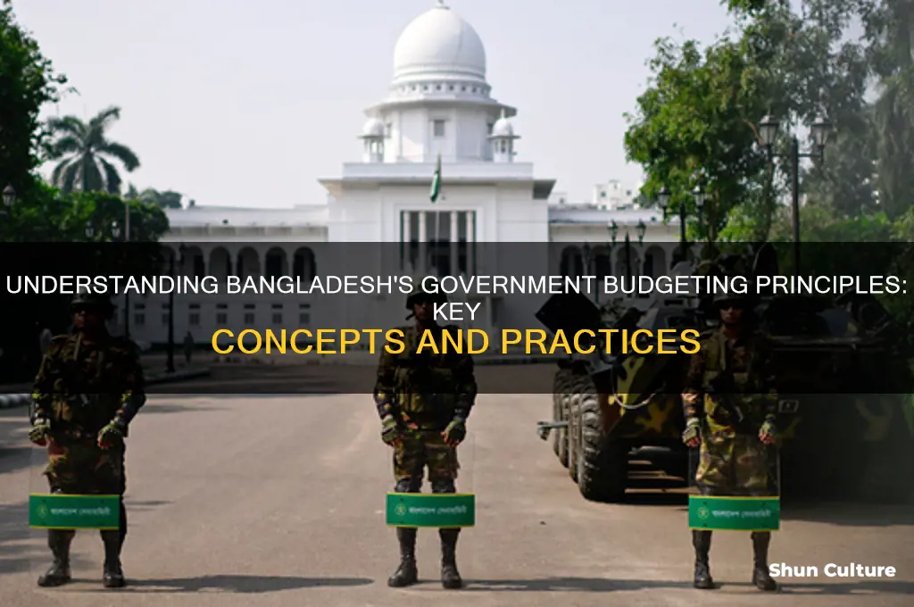 what are the principles of government budgeting in bangladesh