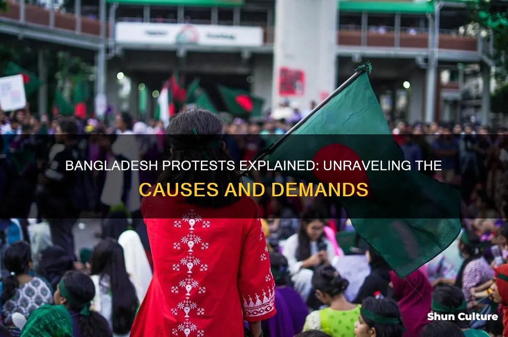 what are the protests in bangladesh about