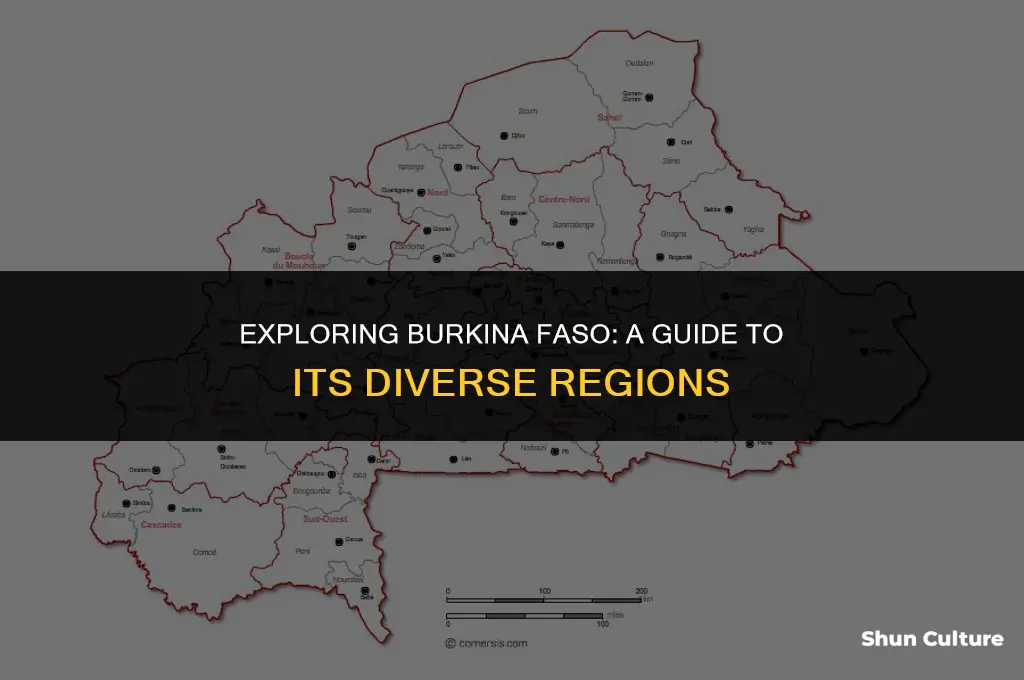 what are the regions of burkina faso