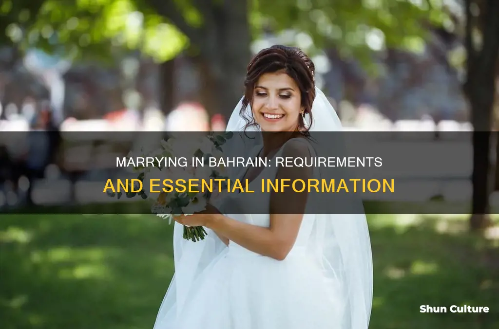 what are the requirements to marry in bahrain