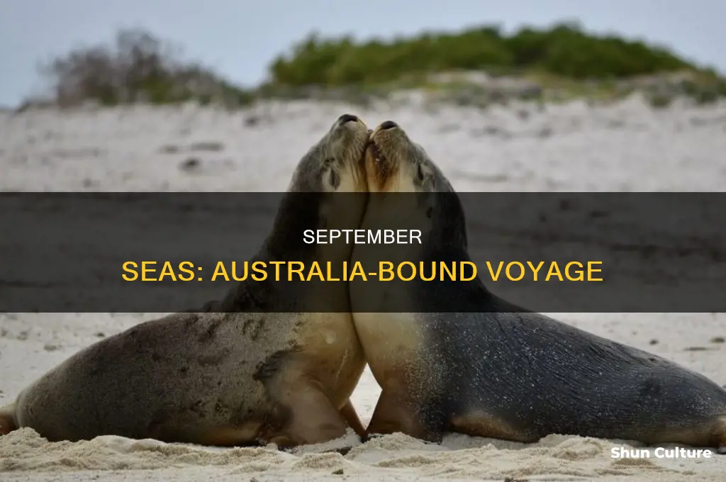what are the seas like going to australia in September