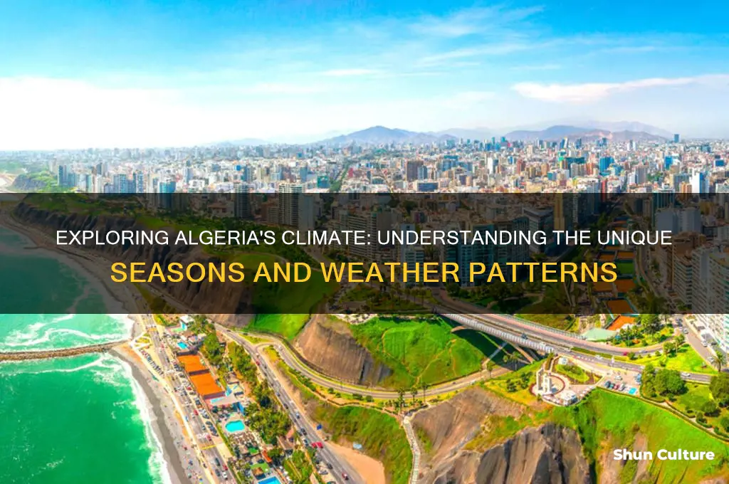 what are the seasons in algeria