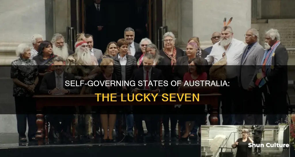 what are the seven self governing states of australia