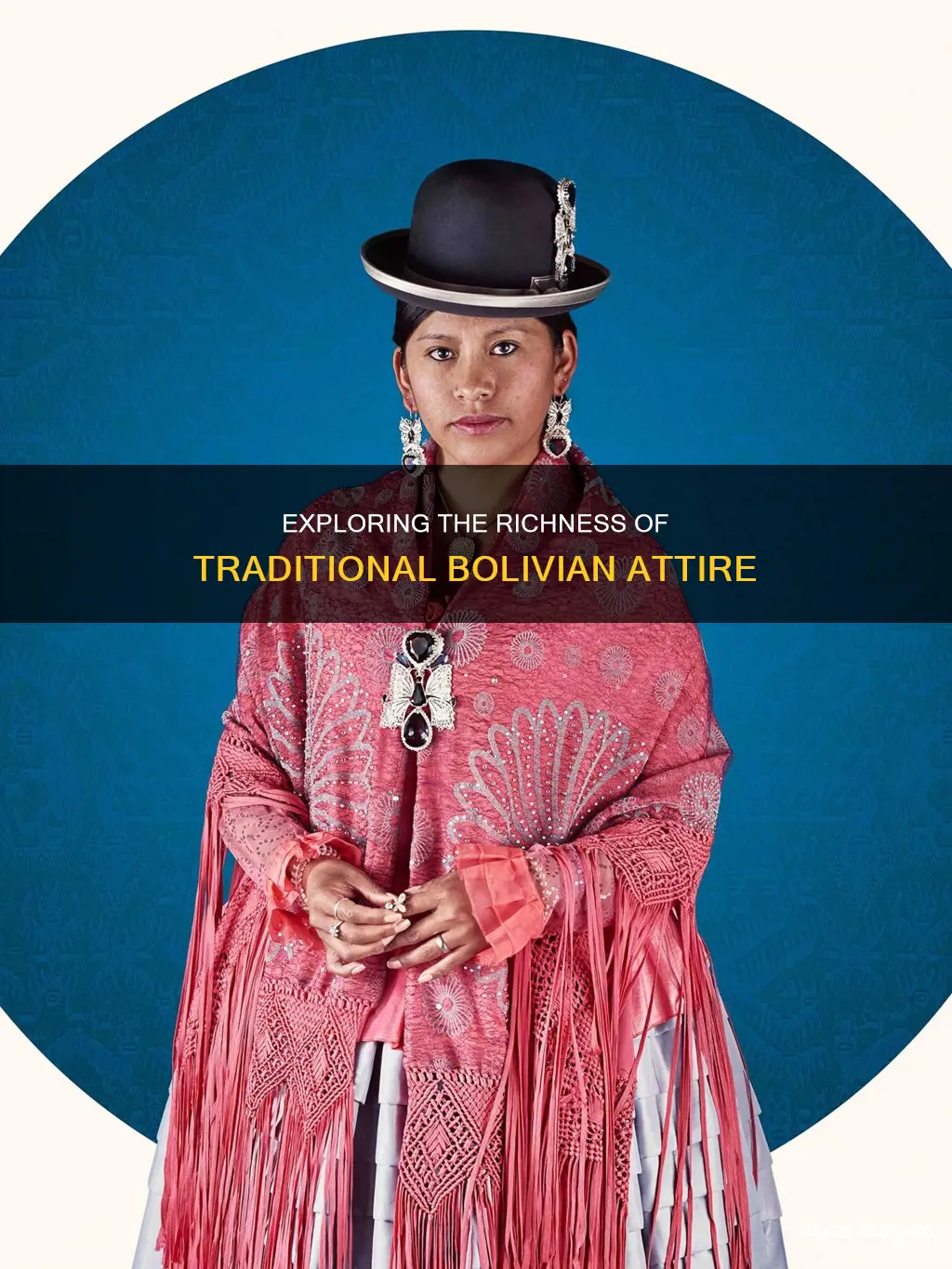 what are the traditional bolivian clothing for a m