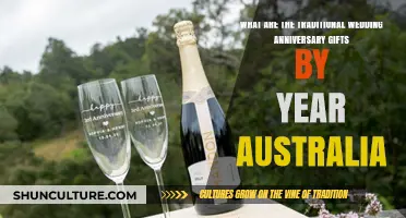 Traditional Australian Wedding Anniversary Gifts: A Yearly Guide
