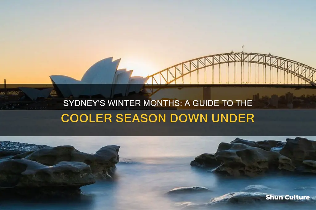 what are the winter months in sydney australia