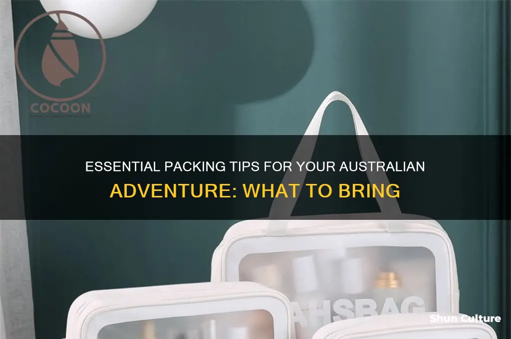 what are things to pack to go to australia