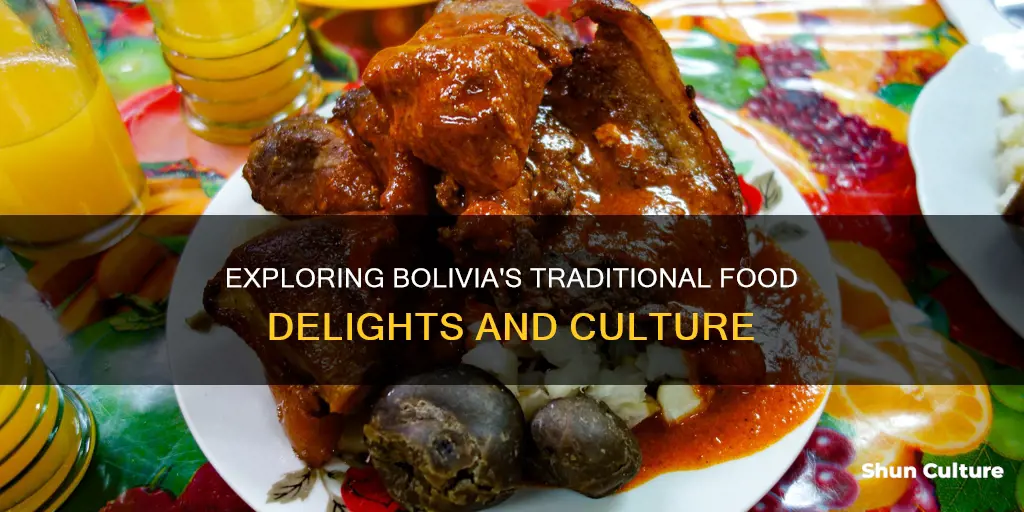 what are three tradicional foods in bolivia