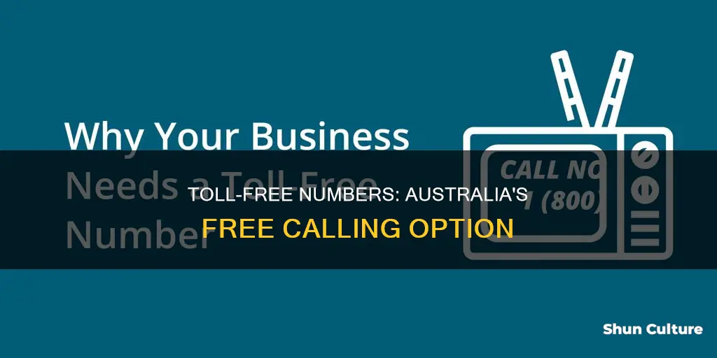 what are toll free numbers in australia