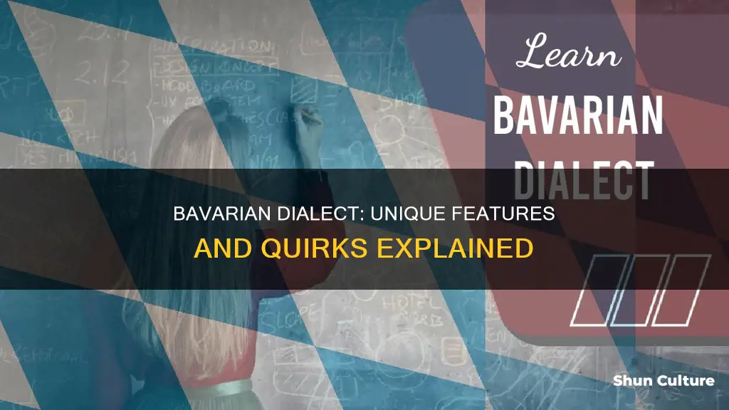 what are typical features of bavarian dialect