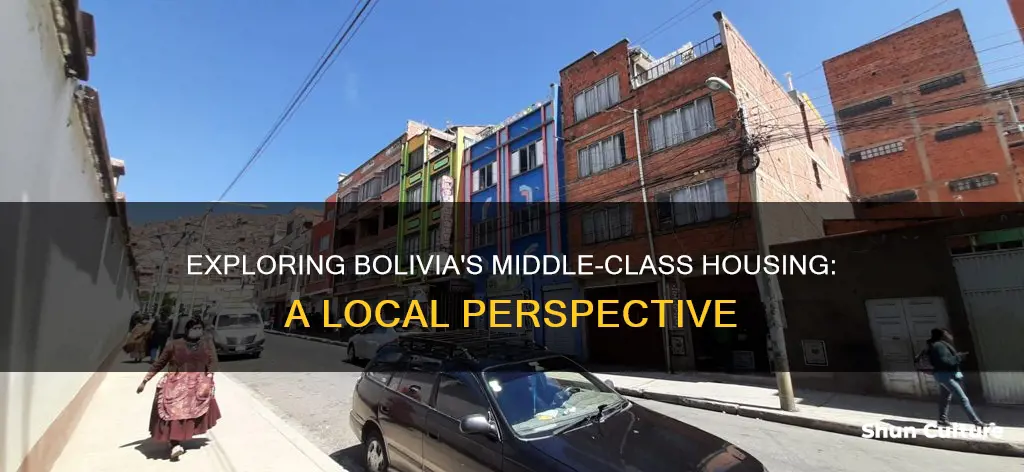 what are typical middle class houses in bolivia